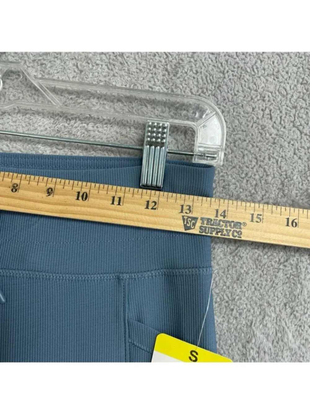 NWT 32 Degrees Cool Women's S Active Flare Yoga Pants Blue With Pockets J1916